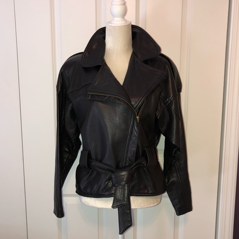 Lambskin Motorcycle Jacket - Picture 7 of 7